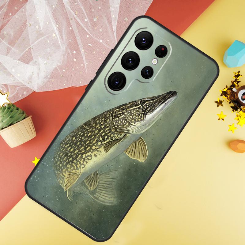 Pike Fish Fishing Lure Phone Case For Samsung Galaxy S26 S25 Ultra S23 FE S21 S20 S22 S24 Ultra S10 Plus Cover Coque Galaxy S25 Plus
Pike Fish Fishing Lure Phone Case For Samsung Galaxy S26 S25 Ultra S23 FE S21 S20 S22 S24 Ultra S10 Plus Cover Coque Galaxy S25 Plus