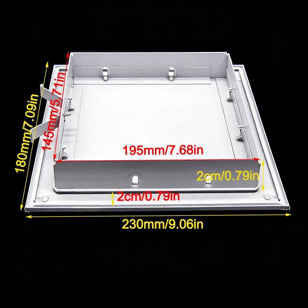 Durable Aluminum Alloy Access Panel Snap-on Type White Inspection Door Anti-corrosion Removable Maintenance Access Port
Durable Aluminum Alloy Access Panel Snap-on Type White Inspection Door Anti-corrosion Removable Maintenance Access Port