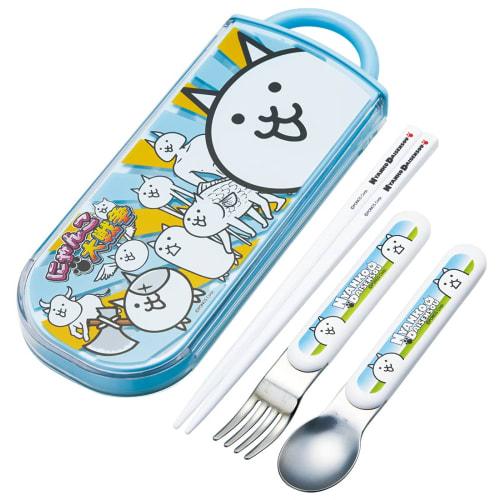 Skater Children s Antibacterial Slide Trio Set Lunch Box Chopsticks Spoon Fork Nyanko Great War Made in Japan TACC2AG-A
Skater Children s Antibacterial Slide Trio Set Lunch Box Chopsticks Spoon Fork Nyanko Great War Made in Japan TACC2AG-A