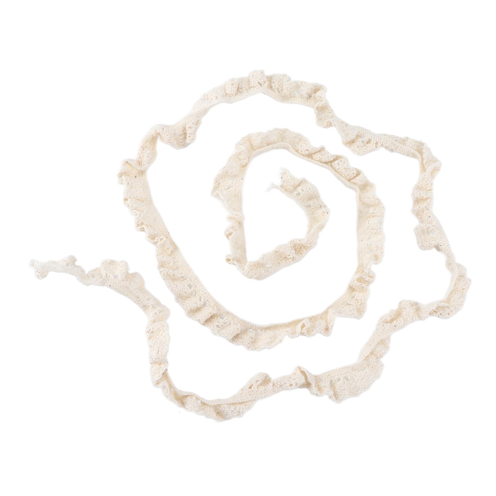 Кружевная лента хлопковая нить 20 ярдов эластичные декоративные аксессуары для DIY украшения одежды
Кружевная лента хлопковая нить 20 ярдов эластичные декоративные аксессуары для DIY украшения одежды