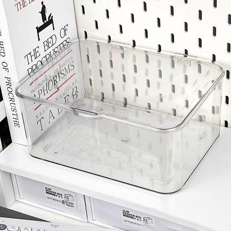 Dustproof Desktop Drawer Organizer with Lid - Transparent Phone Case & Sundries Storage Box for Dorm Room.
Dustproof Desktop Drawer Organizer with Lid - Transparent Phone Case & Sundries Storage Box for Dorm Room.