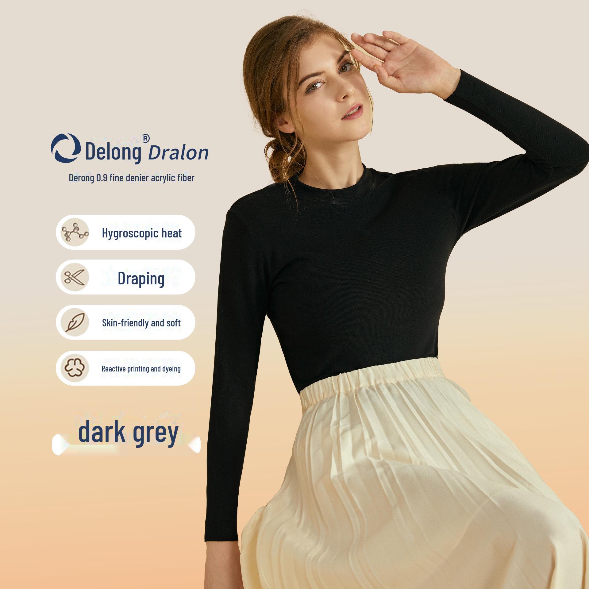 Delong Женский бесшовный термобелье с аминокислотами XL темно серый
Delong Женский бесшовный термобелье с аминокислотами XL темно серый