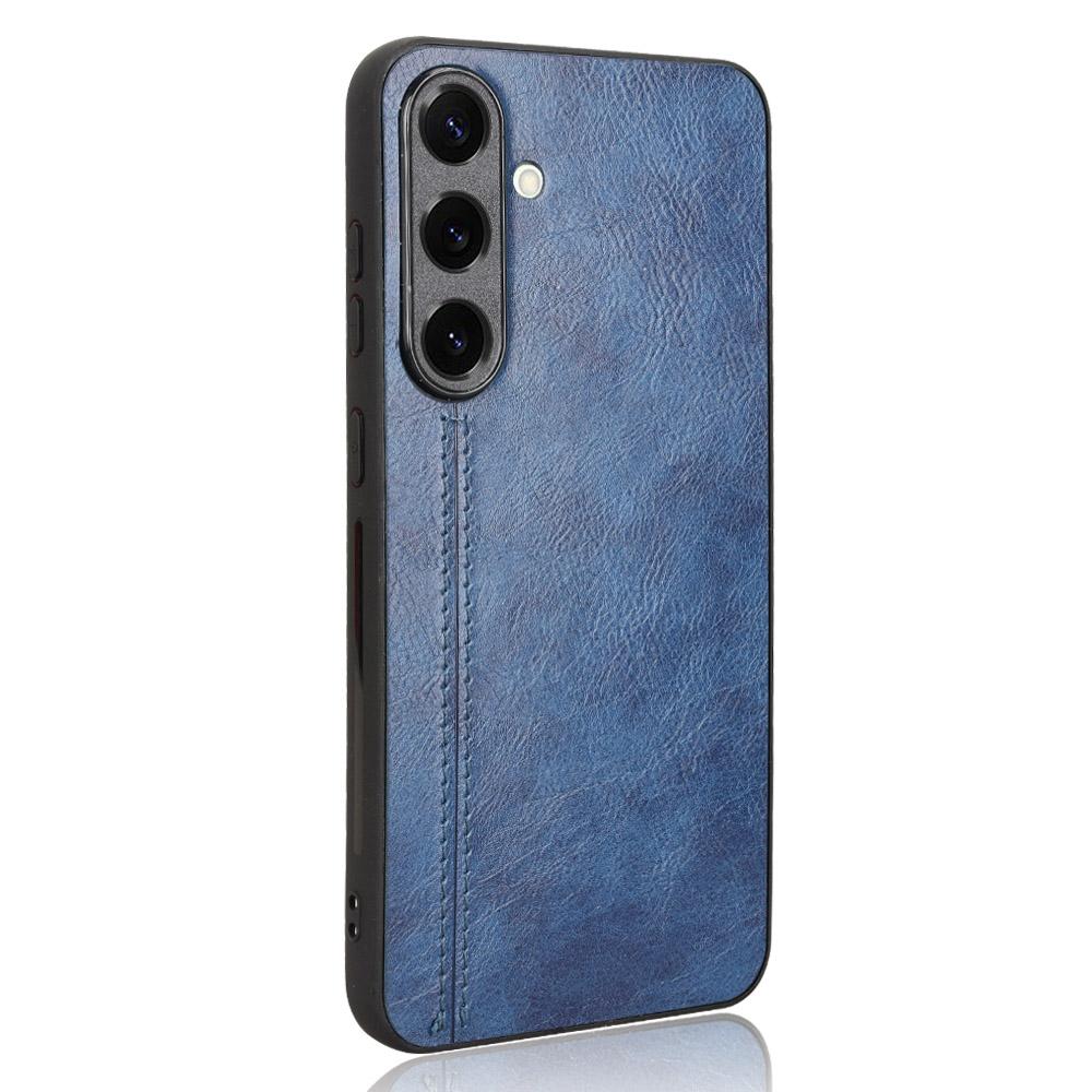 For Samsung Galaxy S25+ Case Leather+TPU+PC Phone Cover Stitching Line Blue
For Samsung Galaxy S25+ Case Leather+TPU+PC Phone Cover Stitching Line Blue