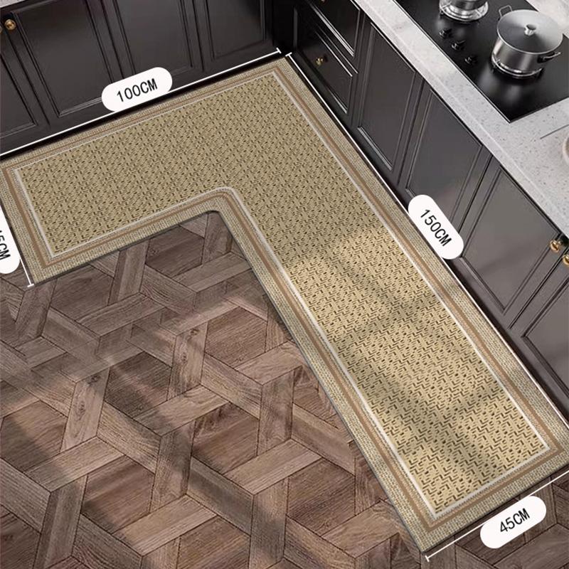 Кухонний килим L-форми Нековзкий килимок для підлоги Килимки з діатомової водорості, що вбирають грязь, Прикраса дому Килимок Нафтопоглинання Імітація лляних килимів 100x150x50cm
Кухонний килим L-форми Нековзкий килимок для підлоги Килимки з діатомової водорості, що вбирають грязь, Прикраса дому Килимок Нафтопоглинання Імітація лляних килимів 100x150x50cm
