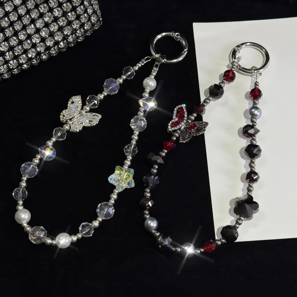 Diamond Crystal Bead Pendant Detachable Wrist Strap New Phone Lanyard Women Girls чорний
Diamond Crystal Bead Pendant Detachable Wrist Strap New Phone Lanyard Women Girls чорний