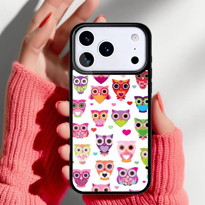 Owl Cute lovers Kawaii Cartoon Phone Case for iPhone 17 Air 16e 15 14 13 Pro Max Back Cover for 12 11 Pro Coque iPhone 16
Owl Cute lovers Kawaii Cartoon Phone Case for iPhone 17 Air 16e 15 14 13 Pro Max Back Cover for 12 11 Pro Coque iPhone 16