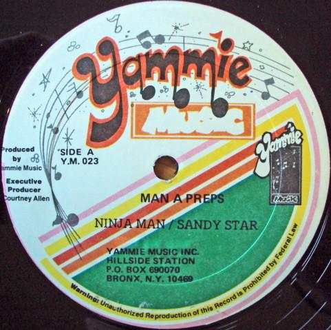12inch Record NINJAMAN / SANDY STAR - Man A Preps YM023 Yammie Music Jamaica Reggae, Ska & Dub Used
12inch Record NINJAMAN / SANDY STAR - Man A Preps YM023 Yammie Music Jamaica Reggae, Ska & Dub Used