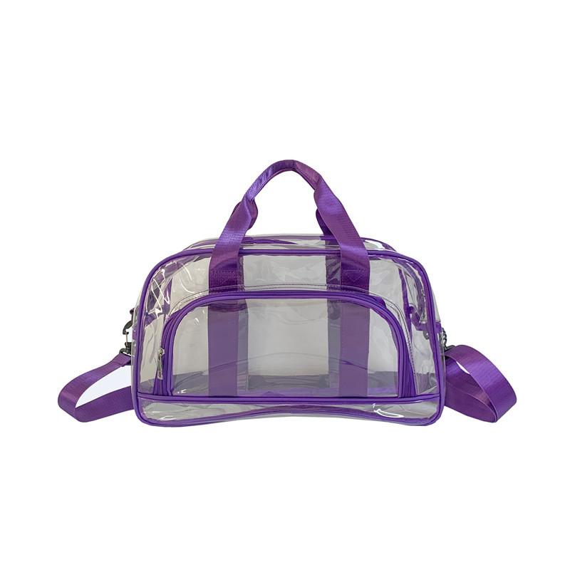 1pcs Transparent Travel Bag Large Capacity Clear PVC Travel Gym Storage Bag Multifunctional Handheld Luggage Pouch фіолетовий
1pcs Transparent Travel Bag Large Capacity Clear PVC Travel Gym Storage Bag Multifunctional Handheld Luggage Pouch фіолетовий