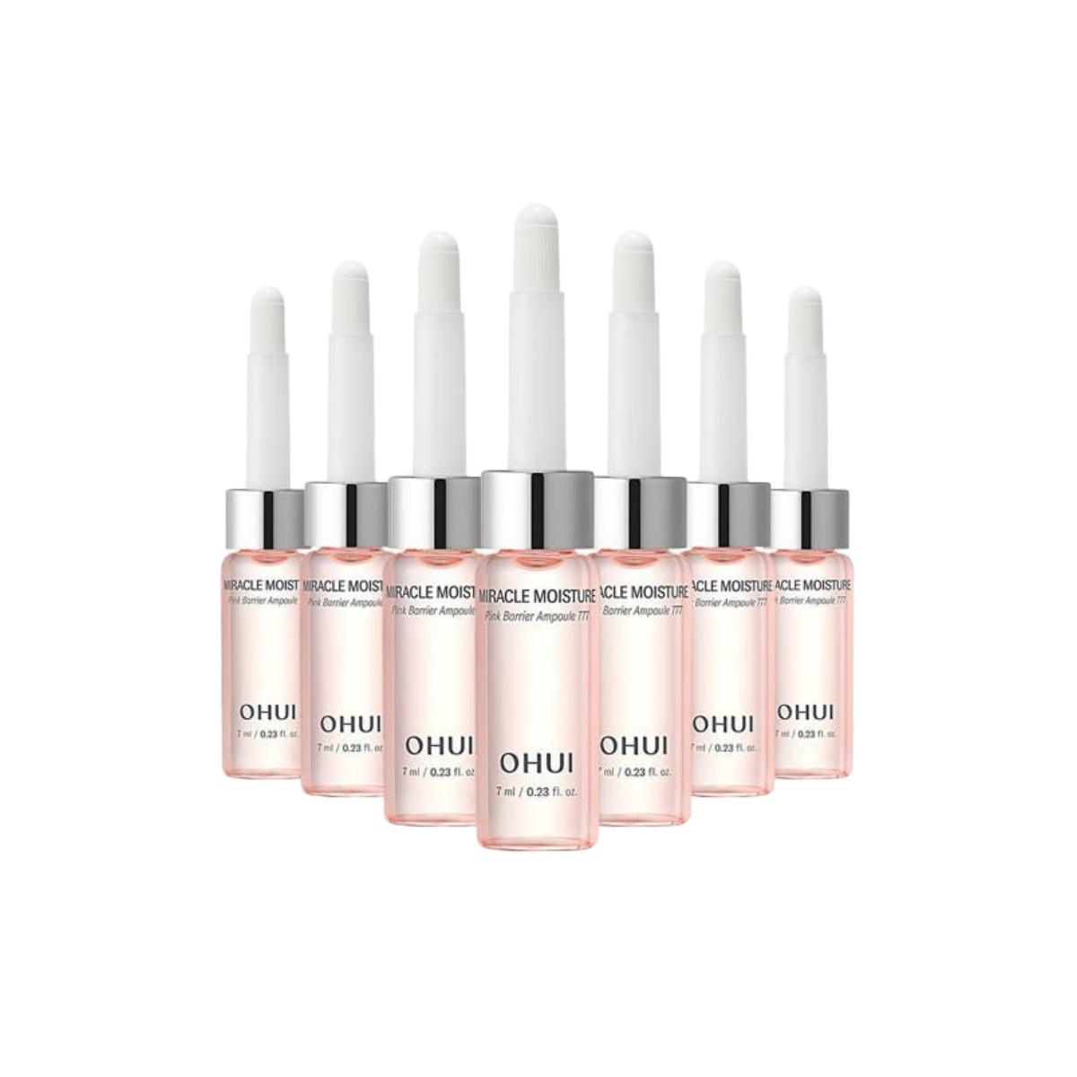O HUI Miracle Moisture Pink Barrier Ampoule 777 49ml Intensive Hydration & Barrier Care
O HUI Miracle Moisture Pink Barrier Ampoule 777 49ml Intensive Hydration & Barrier Care