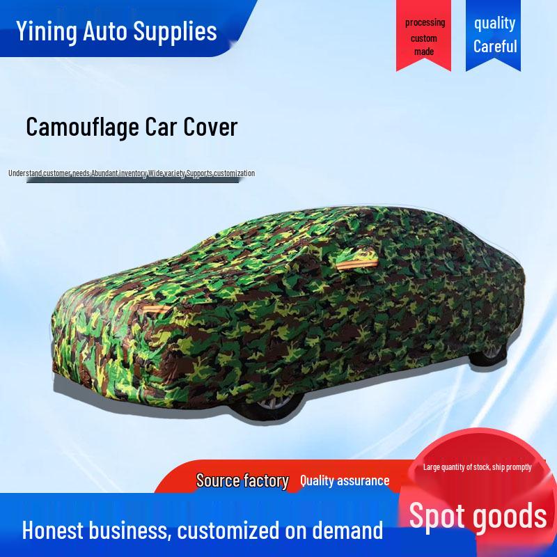 Four Seasons Waterproof & Sunproof Oxford Cloth Car Cover, Universal Fit with Multiple Sizes. L (4.5m - 4.7m)
Four Seasons Waterproof & Sunproof Oxford Cloth Car Cover, Universal Fit with Multiple Sizes. L (4.5m - 4.7m)