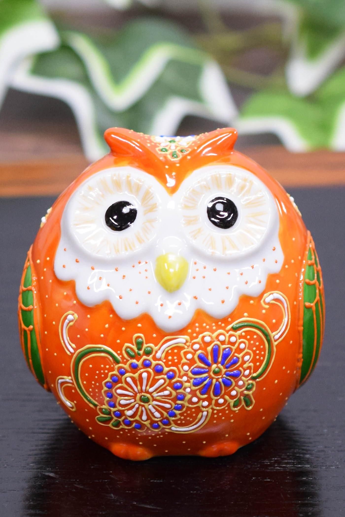 Owl figurine Kutani ware owl red and yellow 60th birthday celebration gift gift помаранчевий
Owl figurine Kutani ware owl red and yellow 60th birthday celebration gift gift помаранчевий