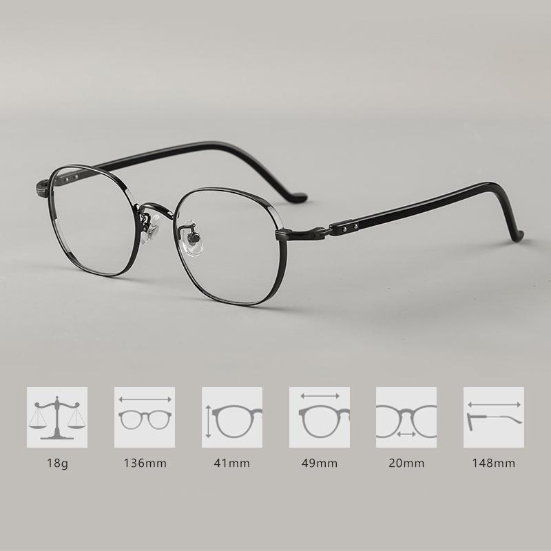 Japanese Designer Replica Pure Titanium Square Element Glasses Ultralight Circle Korean Style Man Rivet Temple Design Eyeglass No Lens темно-сірий
Japanese Designer Replica Pure Titanium Square Element Glasses Ultralight Circle Korean Style Man Rivet Temple Design Eyeglass No Lens темно-сірий