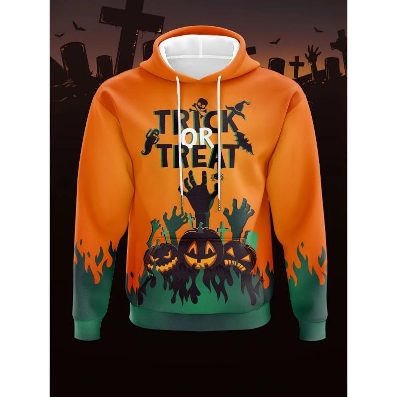 Autumn and Winter Hot Selling Casual Hoodie Halloween Hoodie 3D Digital Printing Thickened and Plush Design No Candy No Trouble 5XL
Autumn and Winter Hot Selling Casual Hoodie Halloween Hoodie 3D Digital Printing Thickened and Plush Design No Candy No Trouble 5XL