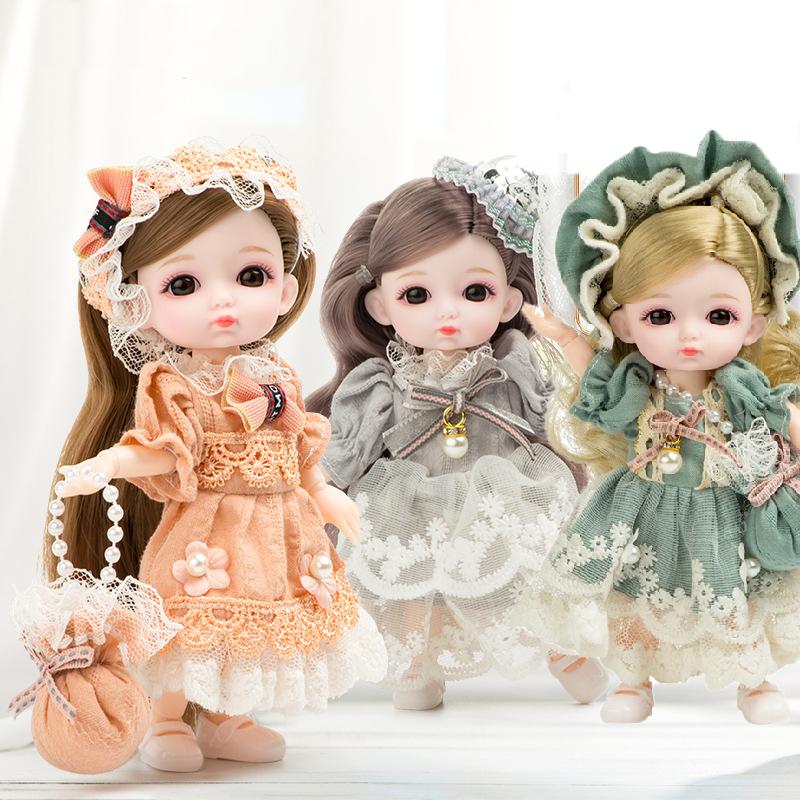 Подвижное платье BJD с 13 суставами, кукла принцессы для девочек, игрушка в подарок на день рождения
Подвижное платье BJD с 13 суставами, кукла принцессы для девочек, игрушка в подарок на день рождения