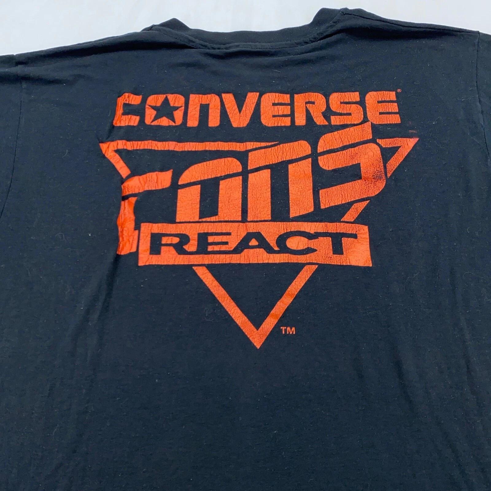 vintage 90s PROVIDENCE BASKETBALL CONVERSE REACT T-Shirt L/XL sports shoes cons S
vintage 90s PROVIDENCE BASKETBALL CONVERSE REACT T-Shirt L/XL sports shoes cons S