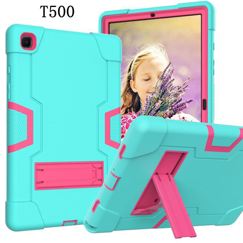 Samsung TabA7 10.4 inch Contrast Color All-Inclusive Protective Cover with Stand for T507, T505N, T500 Navy/Yellow Green
Samsung TabA7 10.4 inch Contrast Color All-Inclusive Protective Cover with Stand for T507, T505N, T500 Navy/Yellow Green