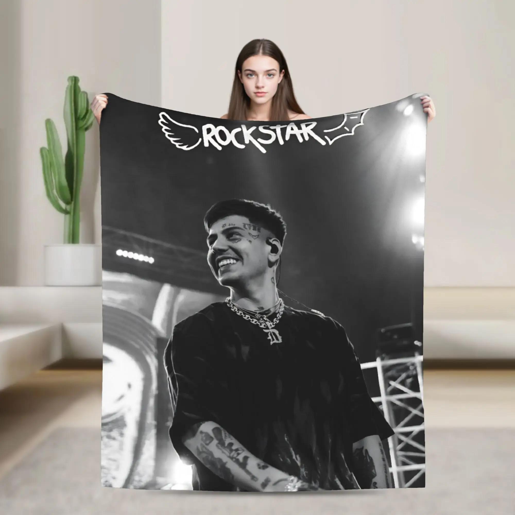 Duki Rapper Flannel Blanket Soft Warm Throw for Couch Chair Travel Sofa Bed or Airplane Use Stylish Patterned Bedspread Cover 40x50inch 101x127cm
Duki Rapper Flannel Blanket Soft Warm Throw for Couch Chair Travel Sofa Bed or Airplane Use Stylish Patterned Bedspread Cover 40x50inch 101x127cm