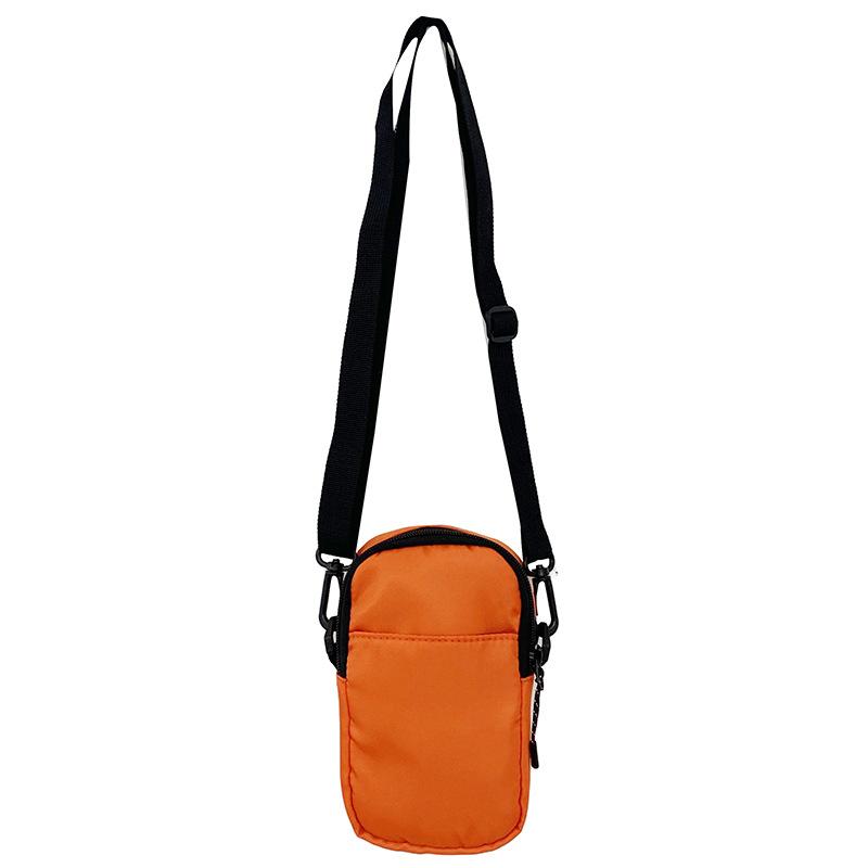 Сверхлегкая многофункциональная сумка для мобильного телефона, спортивная поясная сумка, вертикальная нагрудная сумка, мужская сумка-мессенджер, мужская сумка через плечо. оранжевый