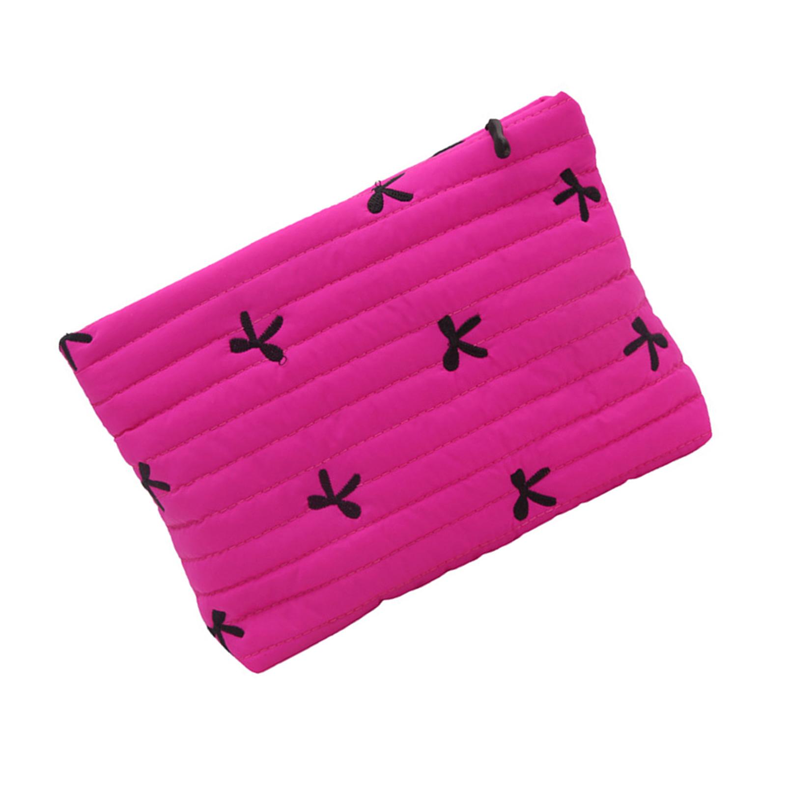 Elegant Bowknot Makeup Organizers Practical Bowknot Makeup Holder Storage Pouches For Travelers And Beauty Lovers гарячі рожевого кольору
Elegant Bowknot Makeup Organizers Practical Bowknot Makeup Holder Storage Pouches For Travelers And Beauty Lovers гарячі рожевого кольору