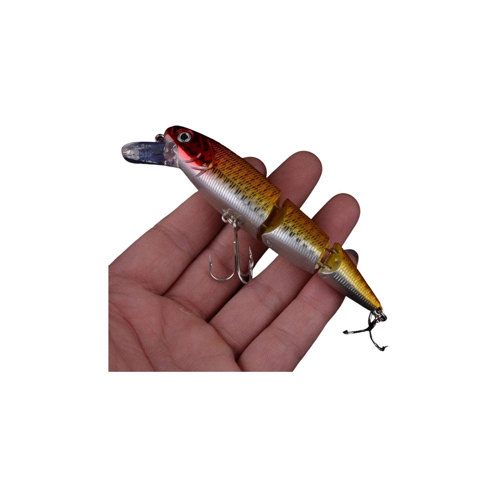 Jointed Fishing Lure Hard Bait Multi-Segment Swimbait 10 5cm 14g Artificial Fishing Bait for Freshwater and Saltwater Fishing one size
Jointed Fishing Lure Hard Bait Multi-Segment Swimbait 10 5cm 14g Artificial Fishing Bait for Freshwater and Saltwater Fishing one size