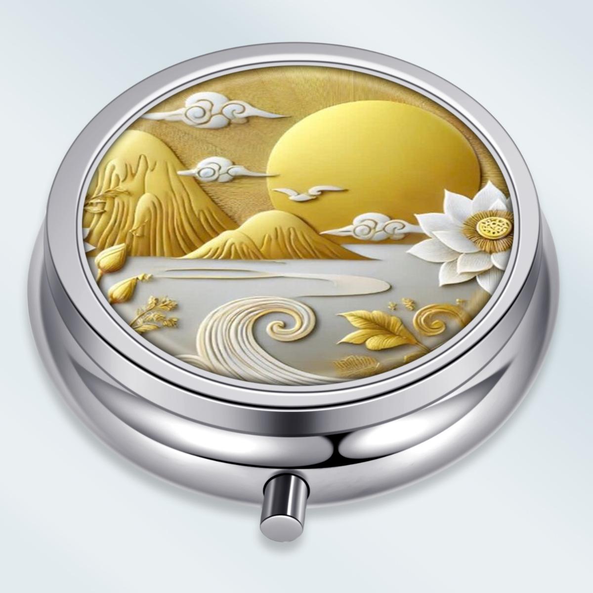 Portable Pill Box with 3 Compartments, Mini Metal Medicine Organizer Case, Cute Printed Pill Container for Vitamins, Pills, Jewelry, Travel, Daily Use разноцветный
Portable Pill Box with 3 Compartments, Mini Metal Medicine Organizer Case, Cute Printed Pill Container for Vitamins, Pills, Jewelry, Travel, Daily Use разноцветный