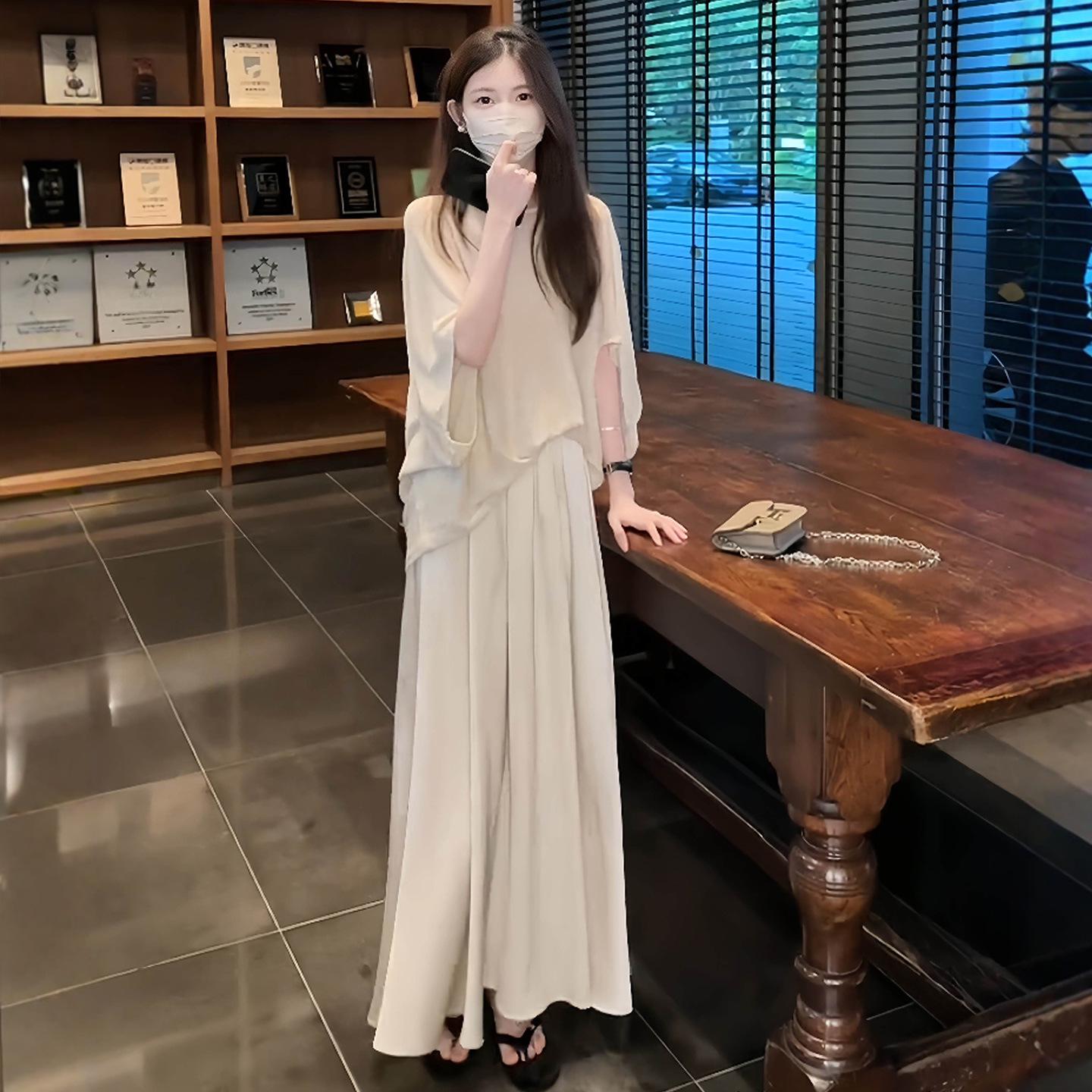 Pure White Moonlight Heiress Outfit: Women s 2025 Stylish Summer Korean Two-Piece Set S - Recommended for 40/45kg
Pure White Moonlight Heiress Outfit: Women s 2025 Stylish Summer Korean Two-Piece Set S - Recommended for 40/45kg