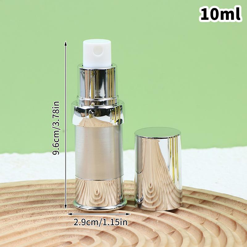 10Ml15Ml20Ml Gold/Silver Empty Refillable Airless Vacuum Pump Cream Lotion And Spray Portable Bottle Sample Packing Dispenser spray 10ml срібний
10Ml15Ml20Ml Gold/Silver Empty Refillable Airless Vacuum Pump Cream Lotion And Spray Portable Bottle Sample Packing Dispenser spray 10ml срібний
