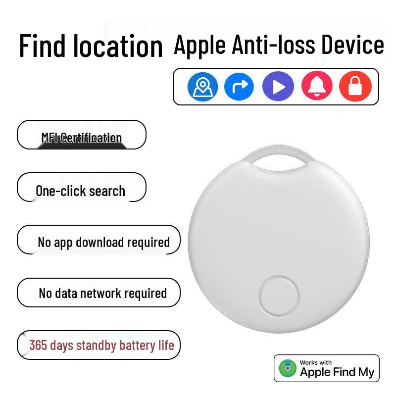 MFI Certified Bluetooth Anti-Loss Tracker for Wallets, Keys, Pets, Kids, and Elders - Compatible with iOS Find My.
MFI Certified Bluetooth Anti-Loss Tracker for Wallets, Keys, Pets, Kids, and Elders - Compatible with iOS Find My.