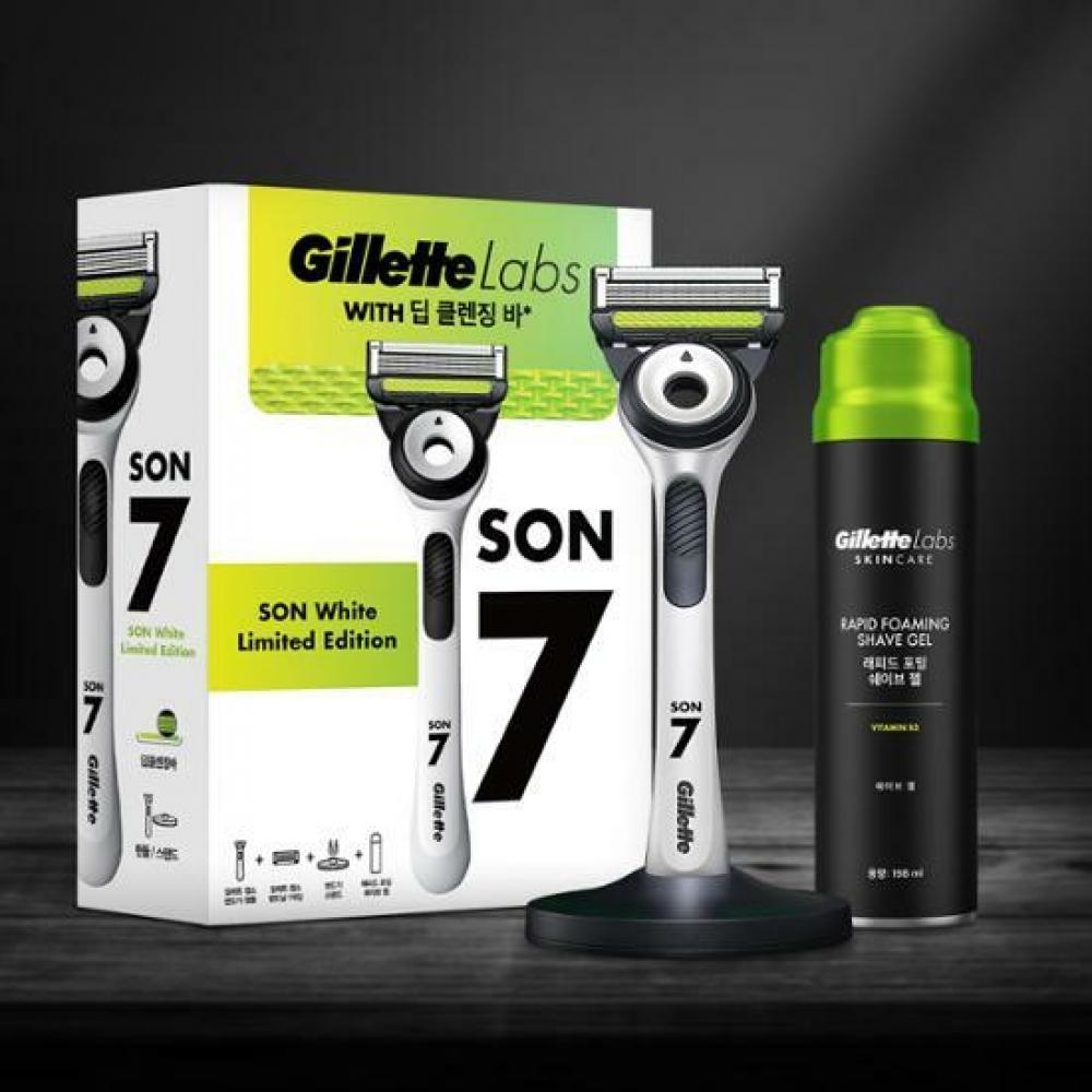 Gillette Labs Глубоко очищающее мыло Son Heung-min Edition (ручка + 1 лезвие + гель для бритья.)
Gillette Labs Глубоко очищающее мыло Son Heung-min Edition (ручка + 1 лезвие + гель для бритья.)