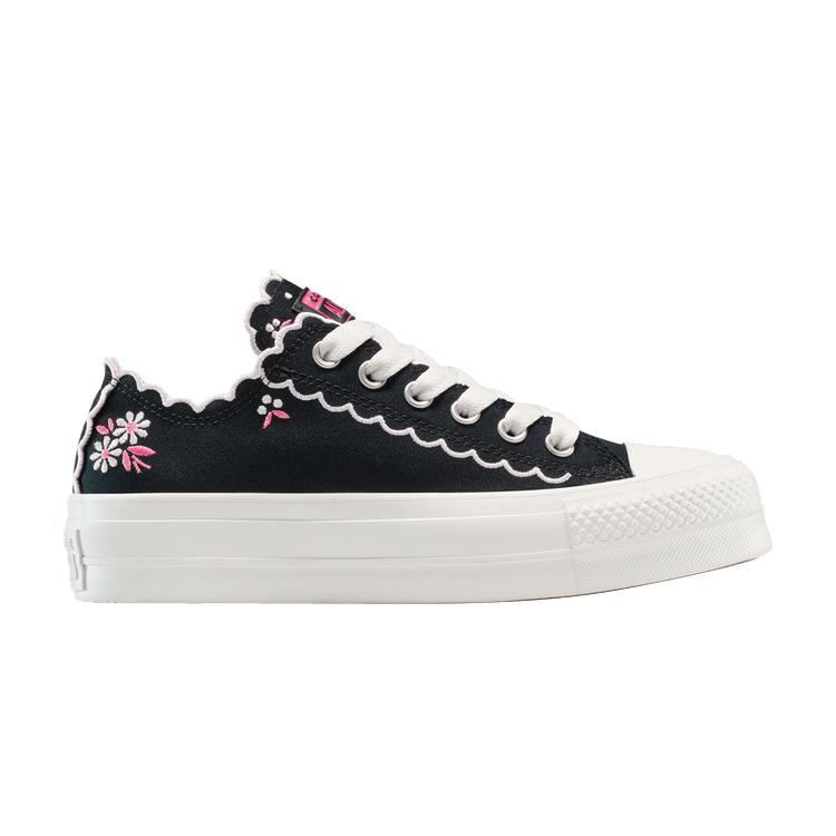 Converse Chuck Taylor All Star Lift Platform Low Embroidered Flowers - Black Women Sneakers Vintage-White A13529C 36
Converse Chuck Taylor All Star Lift Platform Low Embroidered Flowers - Black Women Sneakers Vintage-White A13529C 36
