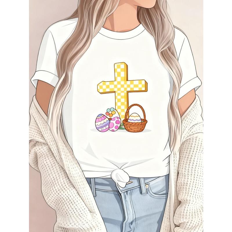 Women s Funny Easter Is for Jesus Christian T-Shirt - Silly Rabbit Religious Graphic Tee with Pastel Colors S белый
Women s Funny Easter Is for Jesus Christian T-Shirt - Silly Rabbit Religious Graphic Tee with Pastel Colors S белый