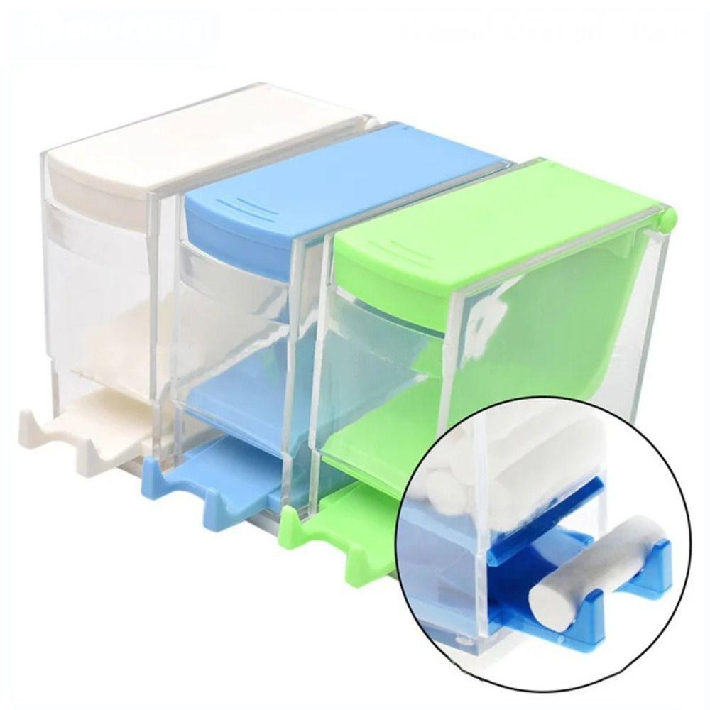 Hygienic Cotton Roll Storage Box Dustproof Dentistry Swabs Organizer Boxes Dentist Green-Press Type
Hygienic Cotton Roll Storage Box Dustproof Dentistry Swabs Organizer Boxes Dentist Green-Press Type