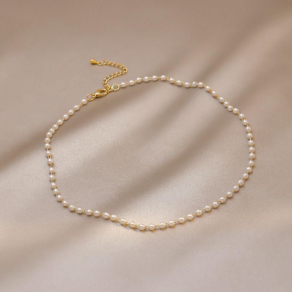 Retro Geometric Pearl Choker Necklace - Dongdaemun Aesthetic Style Trendy Women s Fashion
Retro Geometric Pearl Choker Necklace - Dongdaemun Aesthetic Style Trendy Women s Fashion