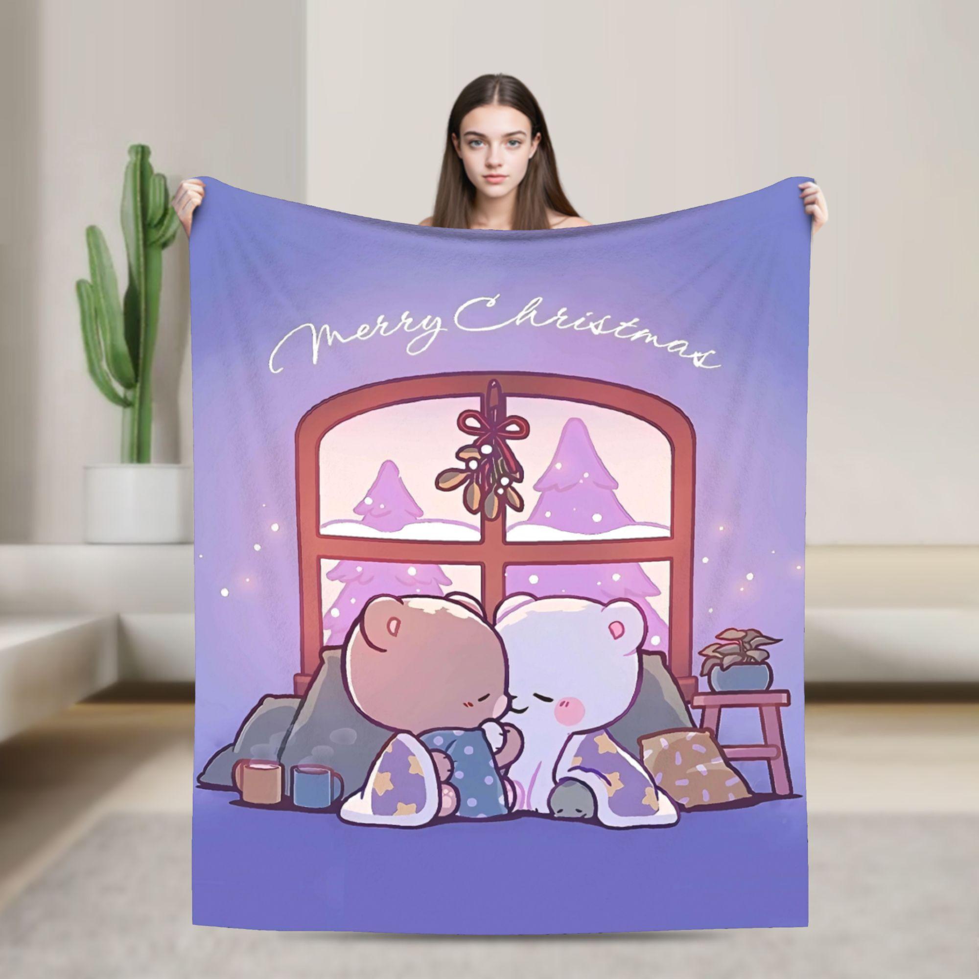 Cute Dudu Christmas Blanket Quality Warm Soft Throw Blanket Winter Camping Outdoor Fluffy Bedspread 75x90cm
Cute Dudu Christmas Blanket Quality Warm Soft Throw Blanket Winter Camping Outdoor Fluffy Bedspread 75x90cm