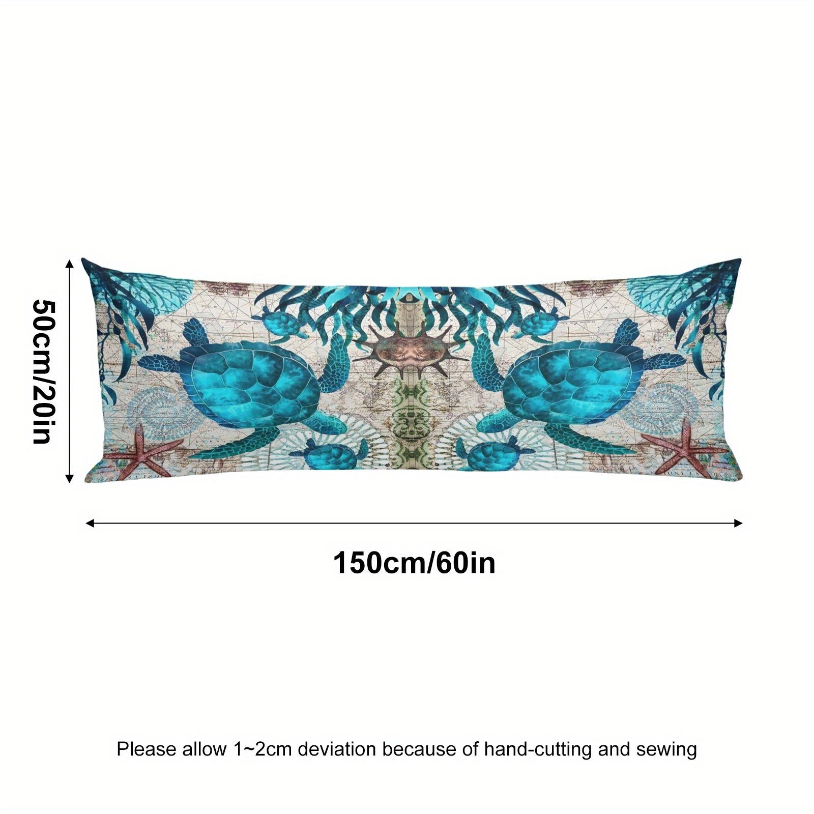 Парусный синий Тема морской черепахи Наволочка-подушка для тела Длинная наволочка Подходит для гостиной и спальни Прочная и легко чистится на молнии 20 x60“ 20*60in/50*150cm
Парусный синий Тема морской черепахи Наволочка-подушка для тела Длинная наволочка Подходит для гостиной и спальни Прочная и легко чистится на молнии 20 x60“ 20*60in/50*150cm