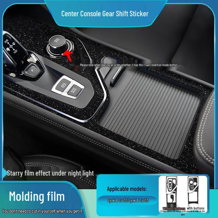 Пленка Звездное небо для интерьера Lynk&Co 01, замена без повреждений для модификации: Модели 02, Точка вспышки 05, Матовый 06 Стикер.
Пленка Звездное небо для интерьера Lynk&Co 01, замена без повреждений для модификации: Модели 02, Точка вспышки 05, Матовый 06 Стикер.