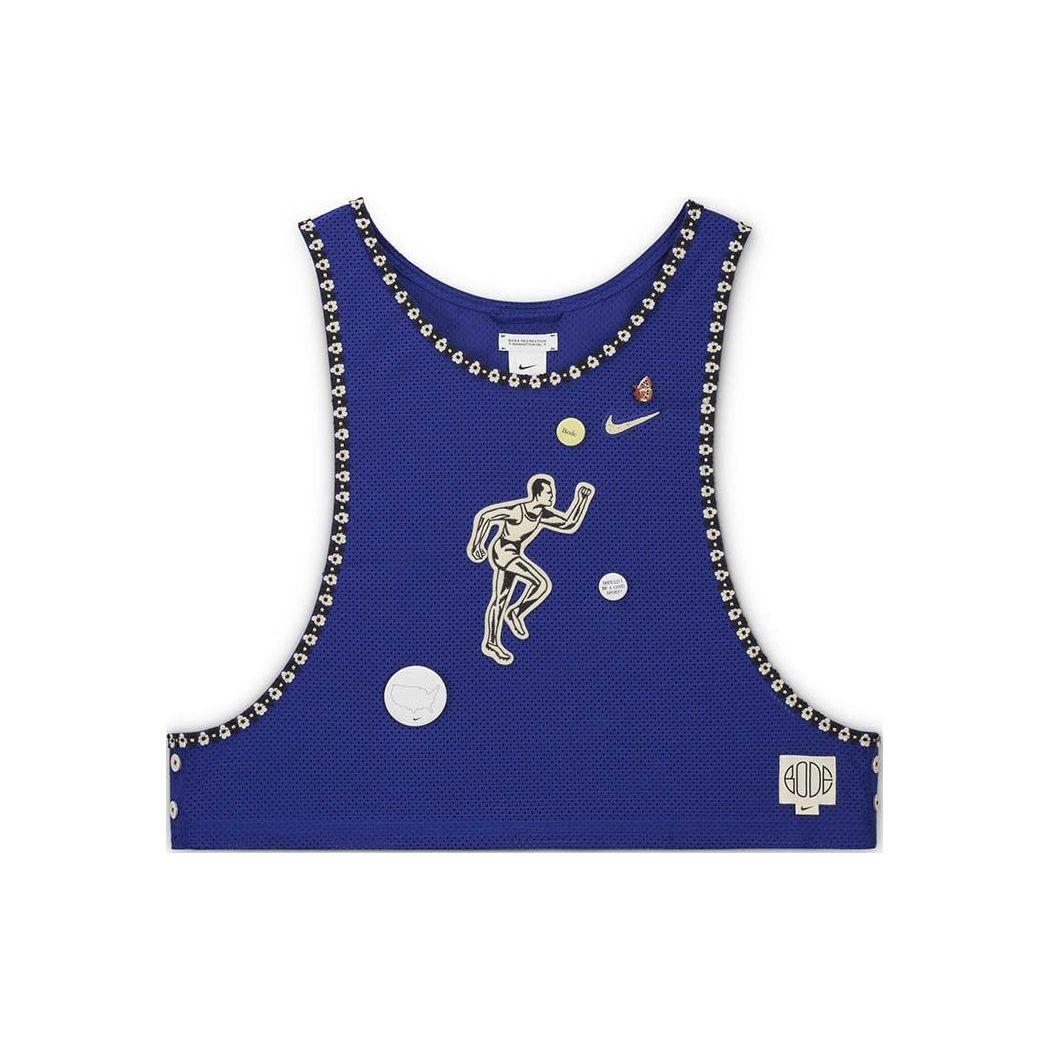 Nike X Bode Collaboration Astro Grabber SS24 Letter Floral Print Loose Casual Vests Unisex Vests Blue FJ0224-455 XL
Nike X Bode Collaboration Astro Grabber SS24 Letter Floral Print Loose Casual Vests Unisex Vests Blue FJ0224-455 XL