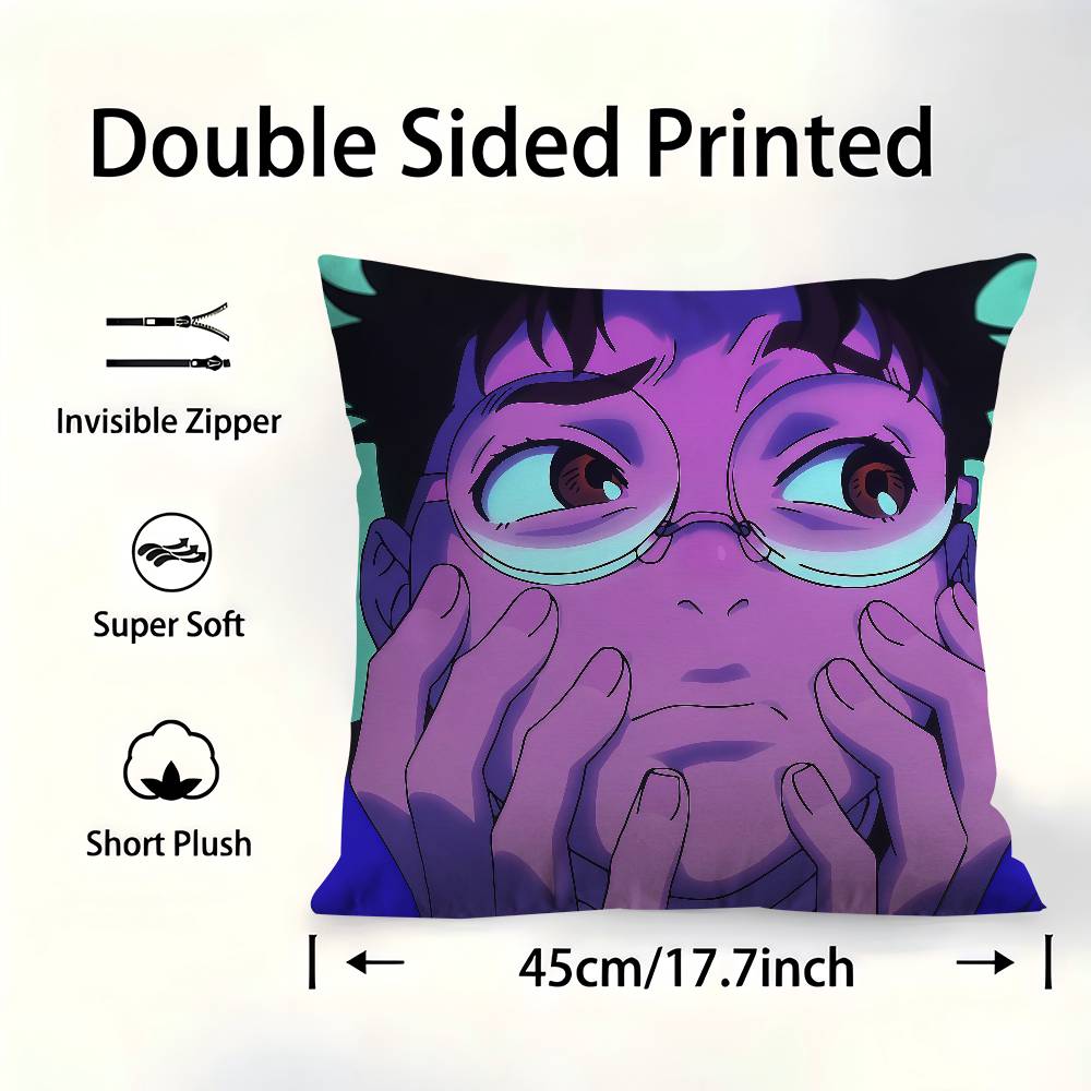Anime Dandadan Characters Cushion Cover Inches Farmhouse Decor Home Throw Pillow Covers For Couch Decorations 30X30cm
Anime Dandadan Characters Cushion Cover Inches Farmhouse Decor Home Throw Pillow Covers For Couch Decorations 30X30cm