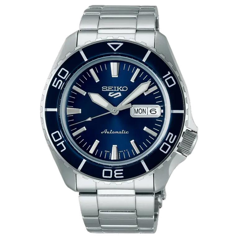 SEIKO Automatic/Manual Mechanical Movement Steel Strap Watch 42.5mm Men s Watches Blue Dial SRPK97K1 Blue Dial
SEIKO Automatic/Manual Mechanical Movement Steel Strap Watch 42.5mm Men s Watches Blue Dial SRPK97K1 Blue Dial