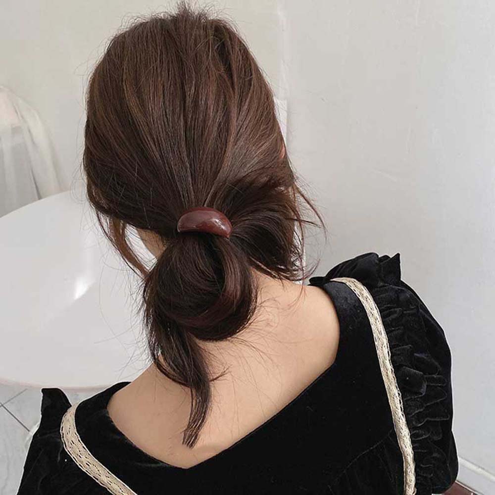 Elegant Fashion Geometric Circular Shape Girl Headwear Ponytail Hair Ring Acrylic Elastic Hair Rope
Elegant Fashion Geometric Circular Shape Girl Headwear Ponytail Hair Ring Acrylic Elastic Hair Rope