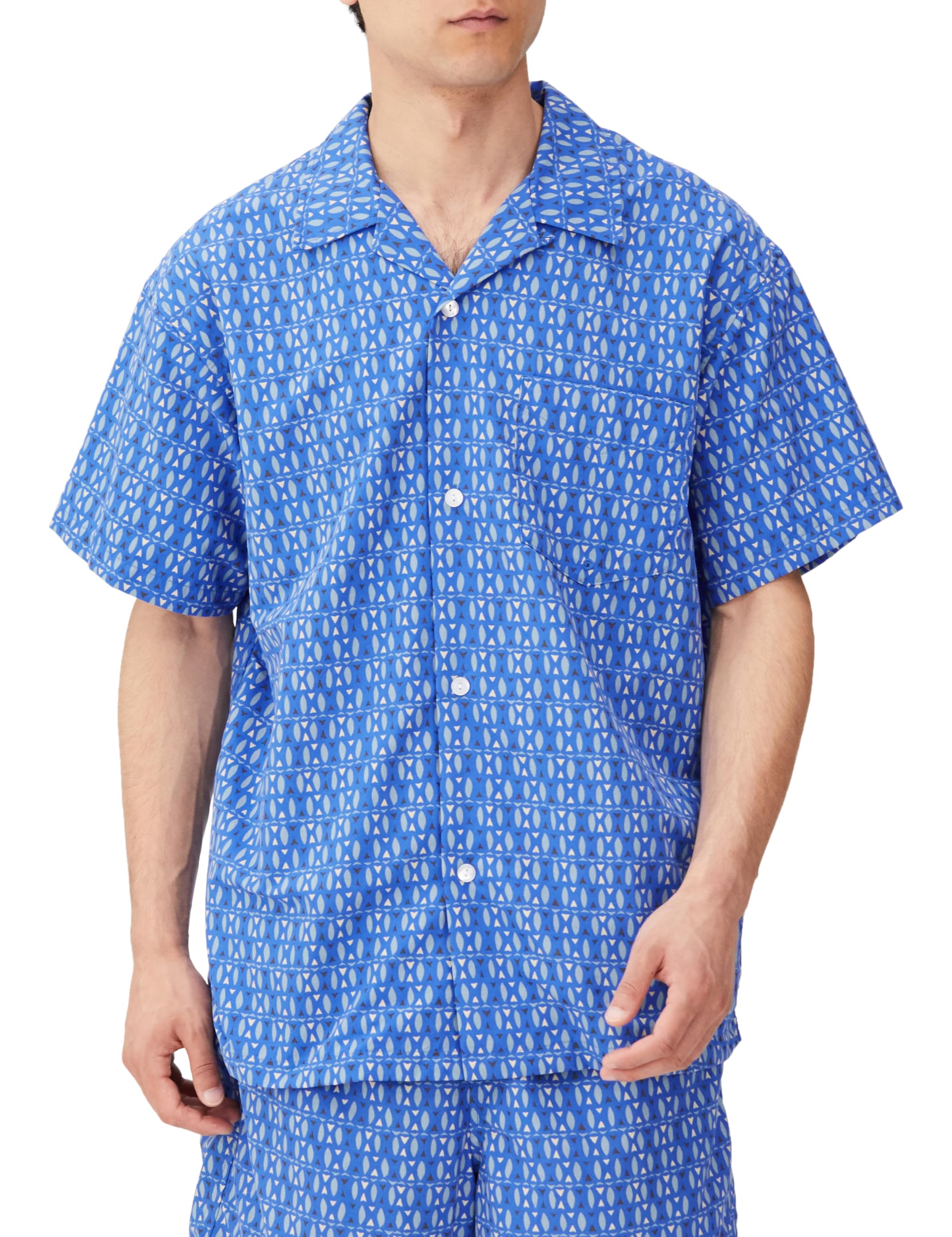 Helly Hansen Cut and Sew Short Sleeve Print Basque Shirt Print Bask Shirts Unisex HH42403 Scuba Blue M S/S
Helly Hansen Cut and Sew Short Sleeve Print Basque Shirt Print Bask Shirts Unisex HH42403 Scuba Blue M S/S