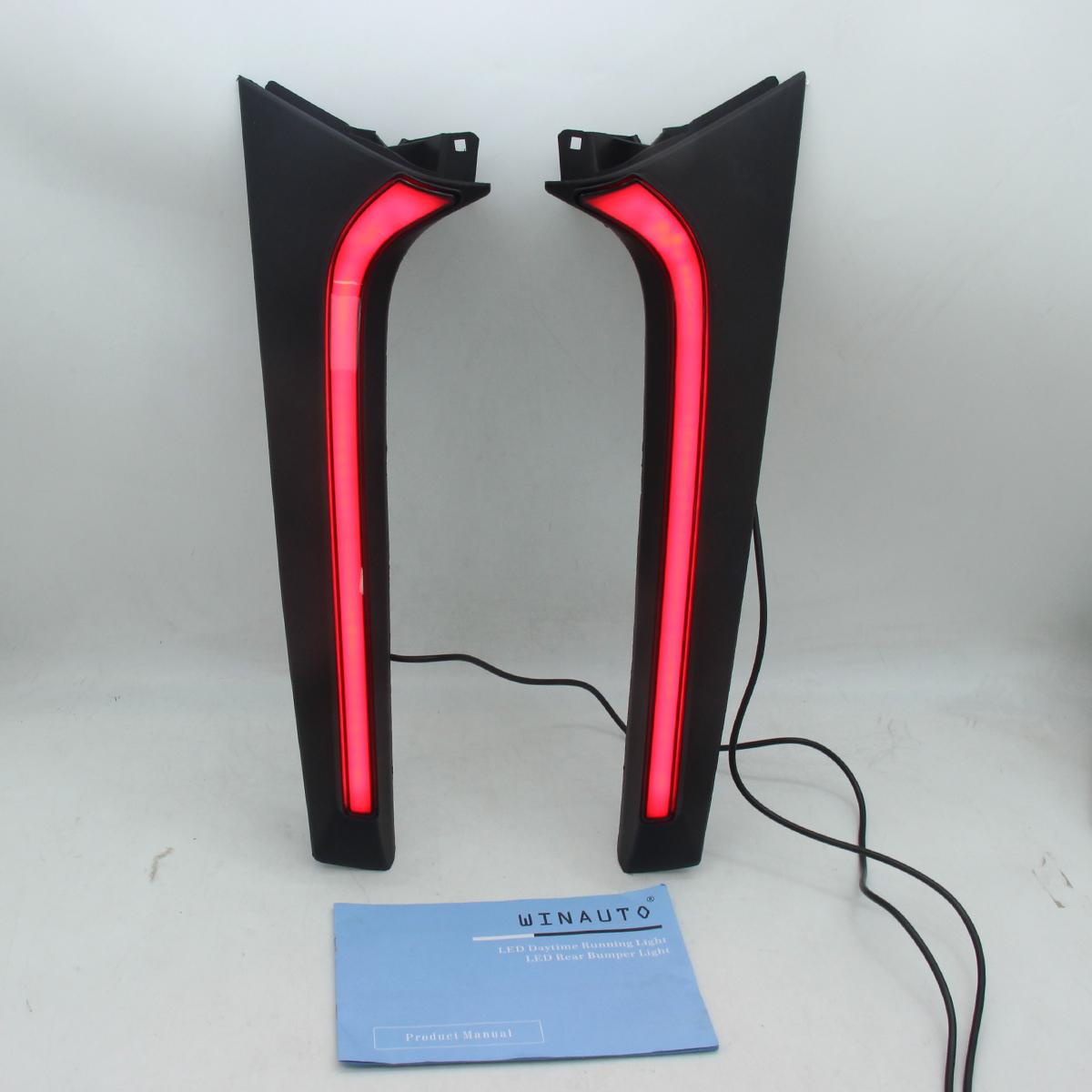 For Toyota Raize 2020-2022 1 Pair Car Rear Bumper Light Red LED DRL Turn Signal Brake Tail Lamp Red
For Toyota Raize 2020-2022 1 Pair Car Rear Bumper Light Red LED DRL Turn Signal Brake Tail Lamp Red