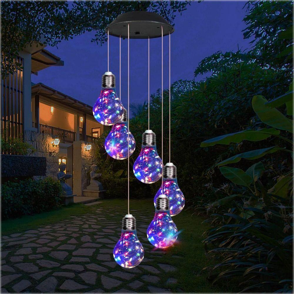 Solar Powered Solar Wind Chime Lamp Bulb Shaped Hanging Solar Lights Home Decoration solar light
Solar Powered Solar Wind Chime Lamp Bulb Shaped Hanging Solar Lights Home Decoration solar light