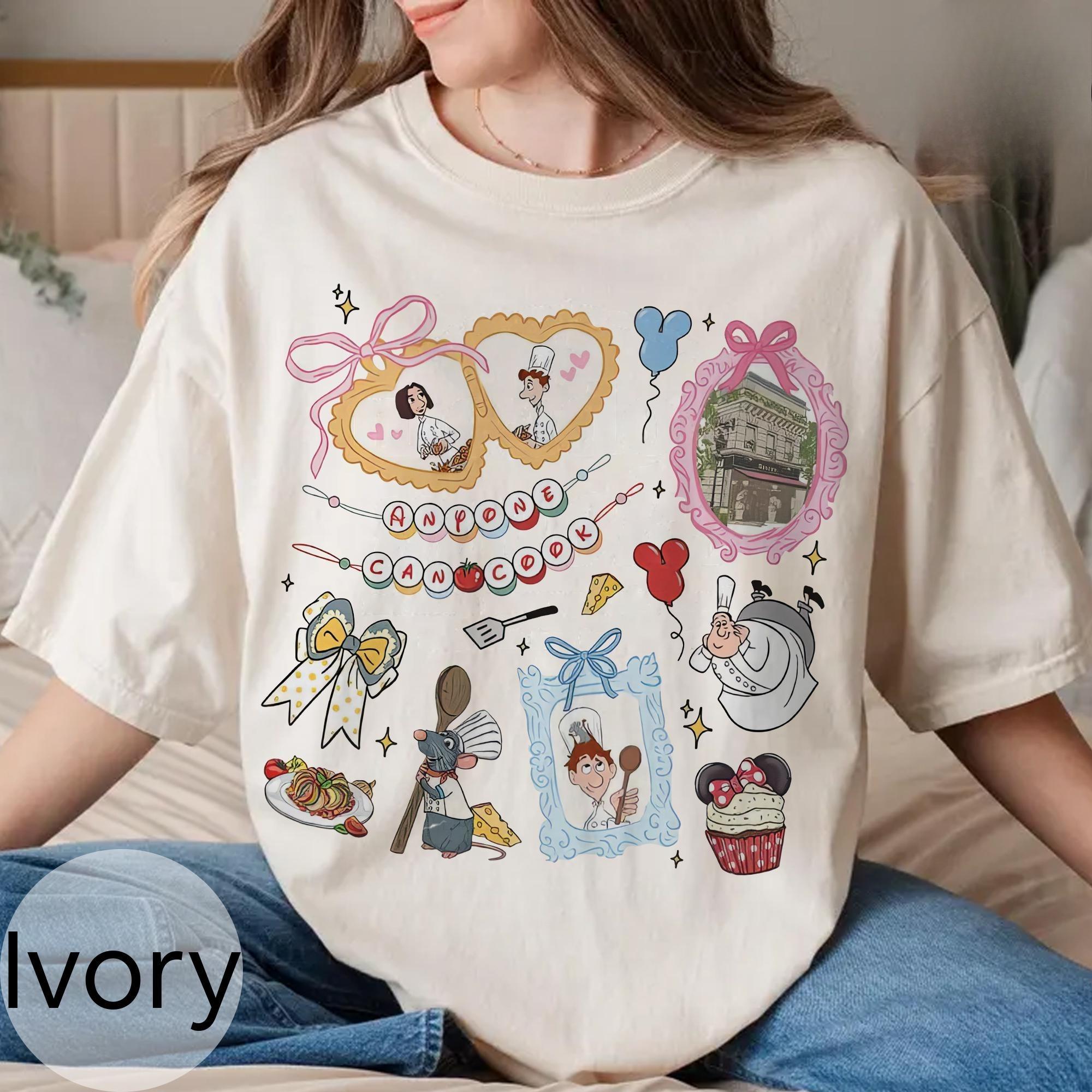 Womens Disney Retro Ratatouille Little Chef Remy TShirt Cotton Short Sleeve Unisex Streetwear Oversized Loose Casual Stylish S
Womens Disney Retro Ratatouille Little Chef Remy TShirt Cotton Short Sleeve Unisex Streetwear Oversized Loose Casual Stylish S