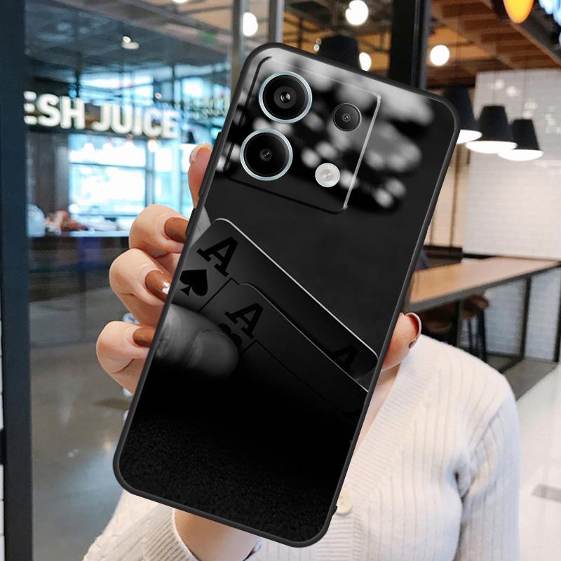 Spades Poker Play Cards Ace Art Case For Xiaomi Redmi Note 12 11 9 10 13 Pro Plus 12S 11S 10S 9S Redmi 13 10C 12C 13C Cover Redmi Note 13ProPlus
Spades Poker Play Cards Ace Art Case For Xiaomi Redmi Note 12 11 9 10 13 Pro Plus 12S 11S 10S 9S Redmi 13 10C 12C 13C Cover Redmi Note 13ProPlus