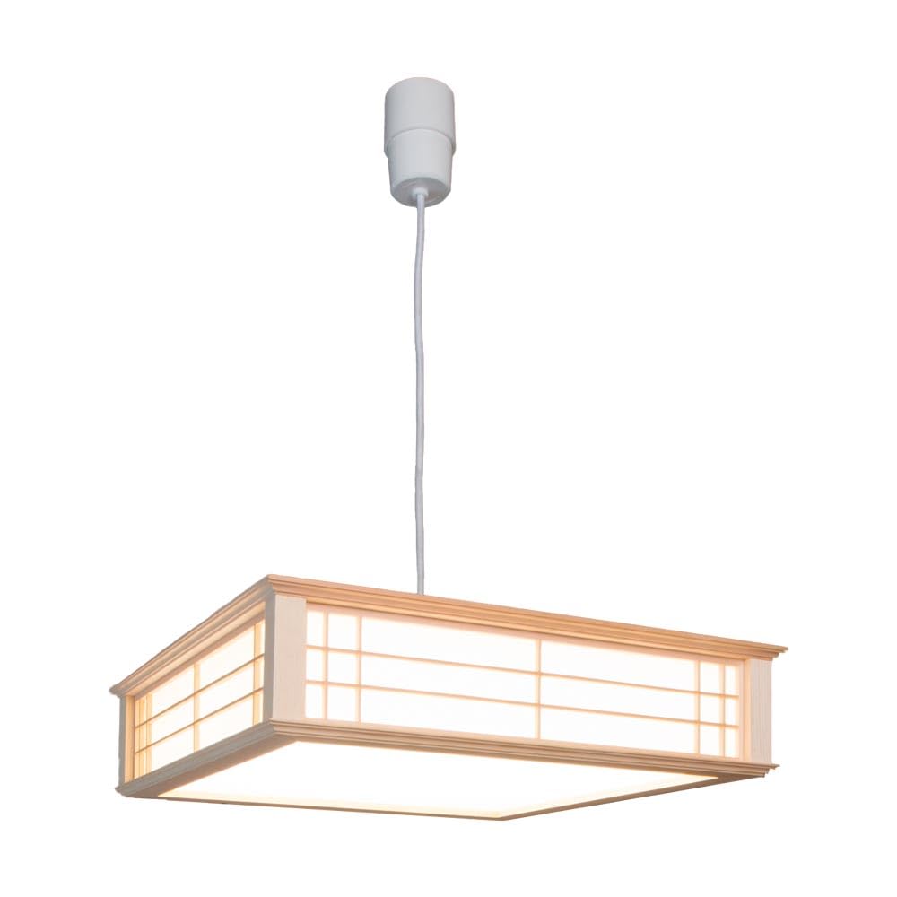 OHM LED Japanese-Style Pendant Light, Dimmable, for 8-Tatami Rooms, Daylight White, with Remote Control, Natural Wood, LT-W30D8K2-K, 06-5255, OHM
OHM LED Japanese-Style Pendant Light, Dimmable, for 8-Tatami Rooms, Daylight White, with Remote Control, Natural Wood, LT-W30D8K2-K, 06-5255, OHM
