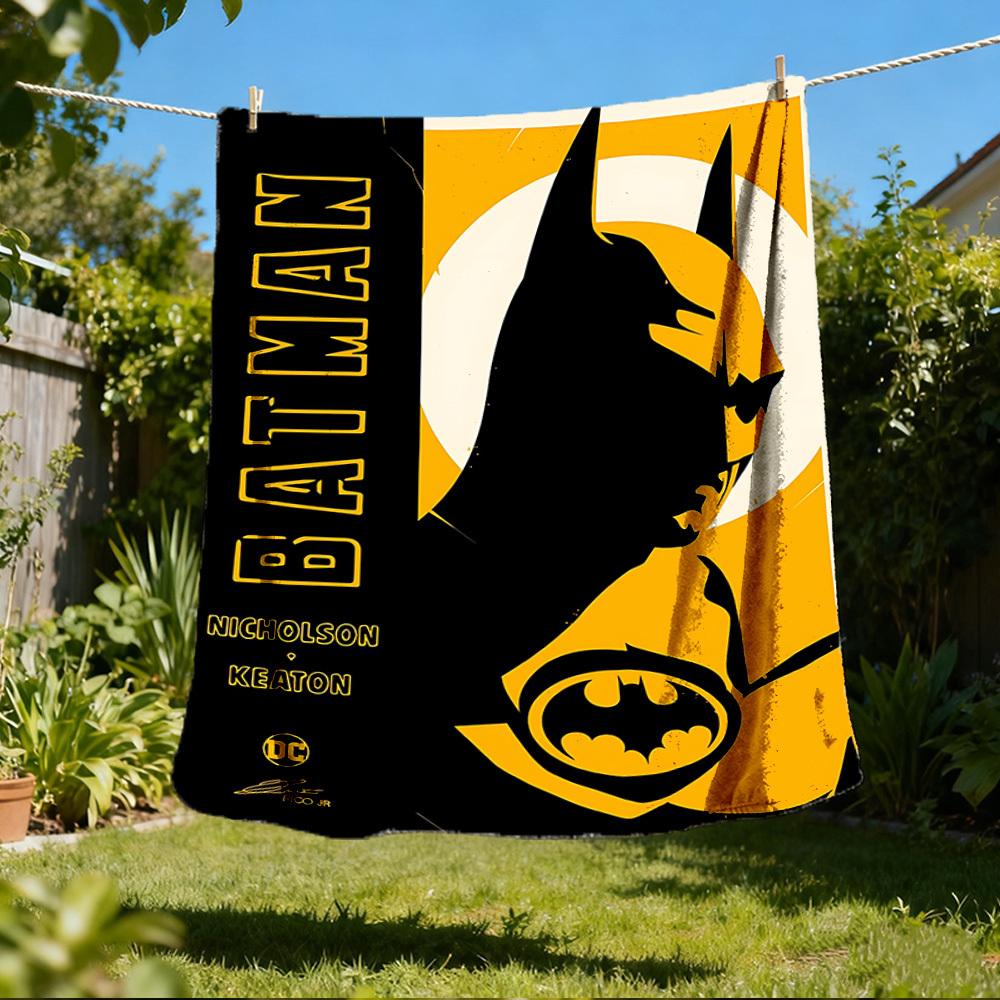 1pc Batman Outdoor Flannel Throw Blanket Soft, Lightweight & Warm for Sofa, Office 80x120cm
1pc Batman Outdoor Flannel Throw Blanket Soft, Lightweight & Warm for Sofa, Office 80x120cm