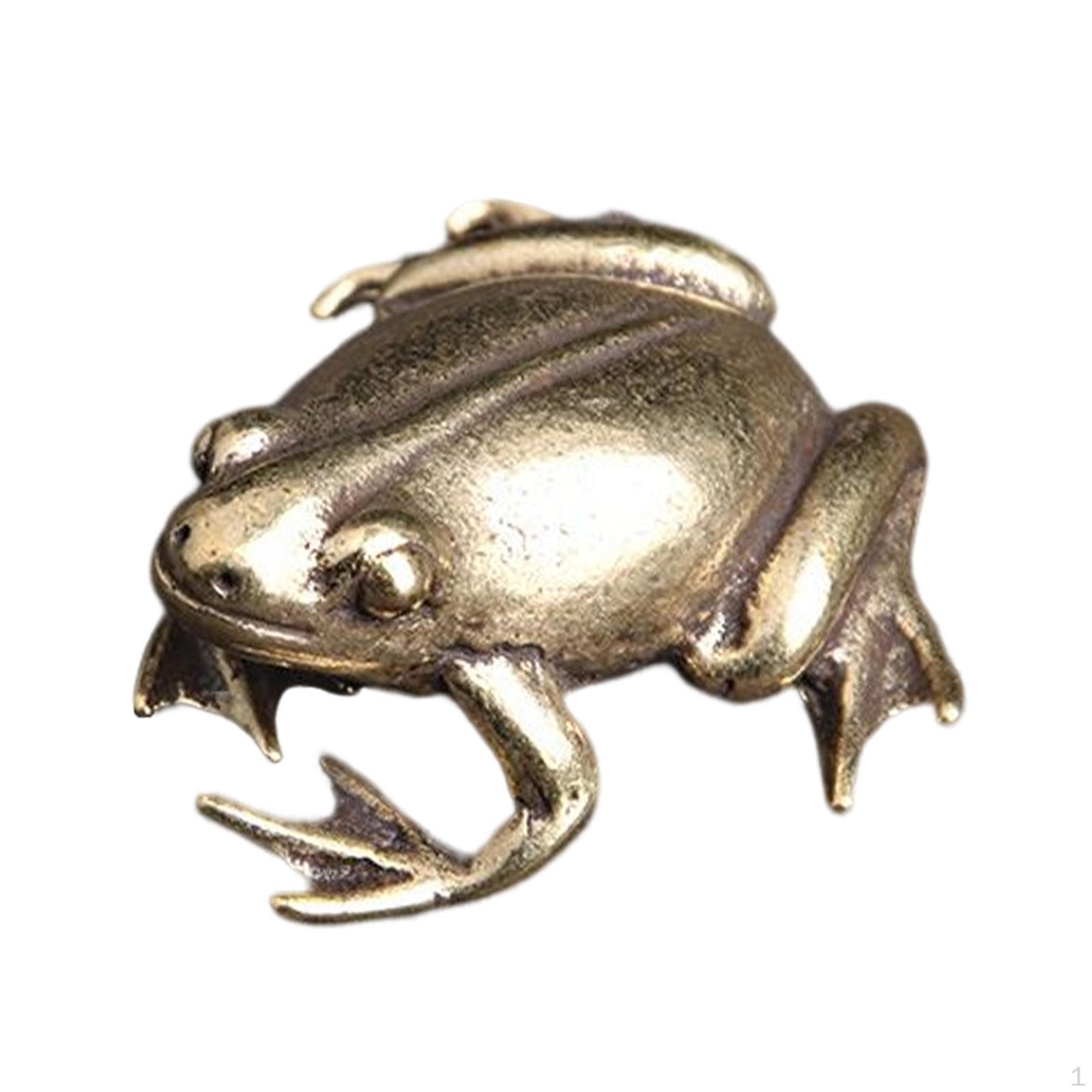 Frog Statue Sculpture Figurine Crafts Artwork Ornament for Home Desktop Decoration
Frog Statue Sculpture Figurine Crafts Artwork Ornament for Home Desktop Decoration