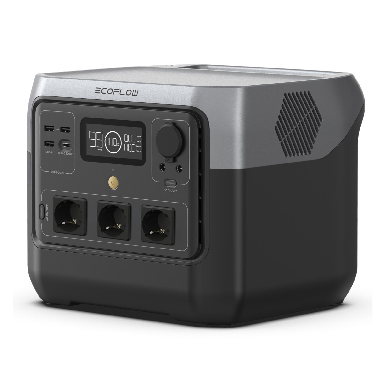 Портативна електростанція ECOFLOW RIVER 2 Pro, акумулятор LiFeP04 ємністю 768 Вт/год, швидке заряджання 70 хвилин, розетки змінного струму 3x800 Вт
Портативна електростанція ECOFLOW RIVER 2 Pro, акумулятор LiFeP04 ємністю 768 Вт/год, швидке заряджання 70 хвилин, розетки змінного струму 3x800 Вт