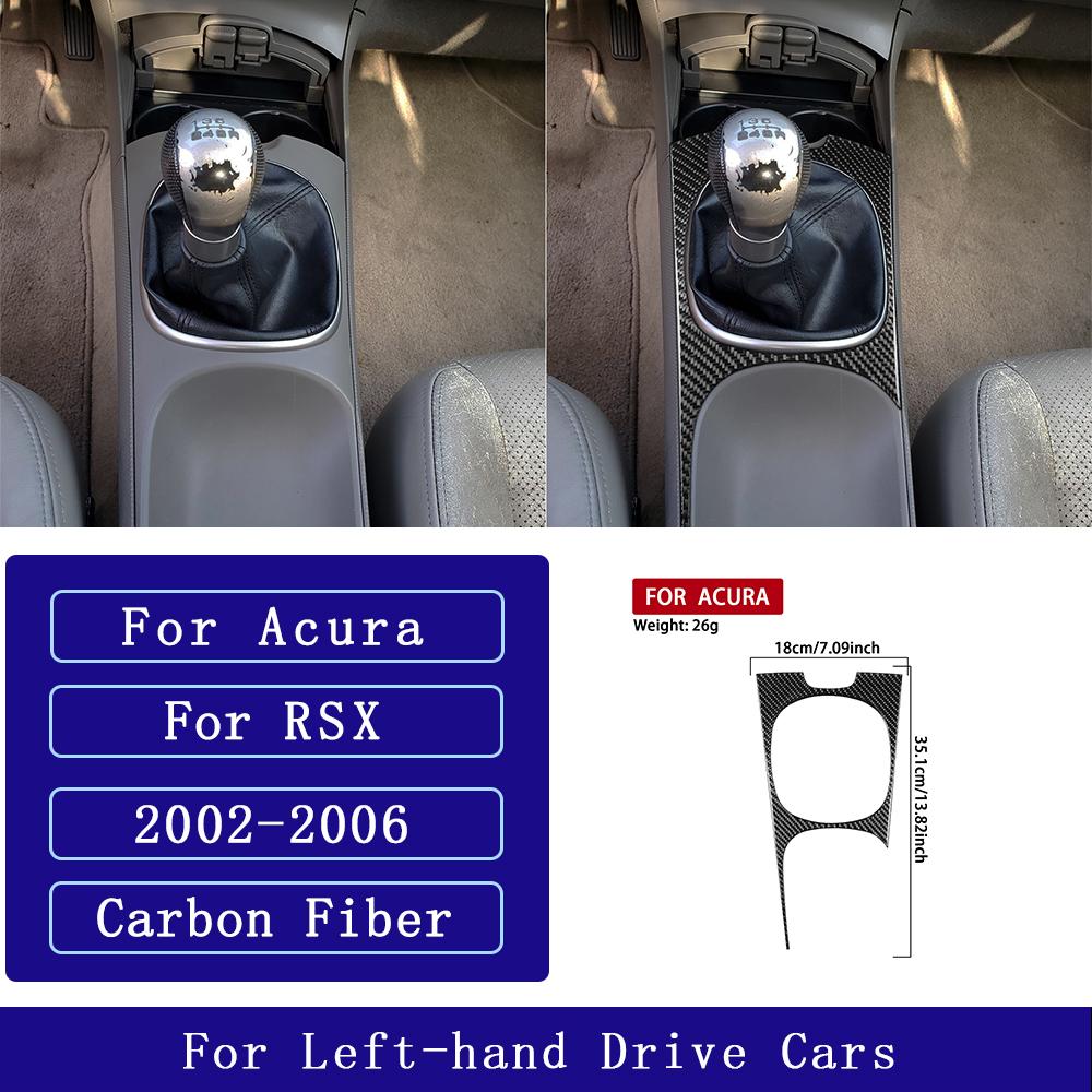 For Acura RSX 2002-2006 Carbon Fiber Central gearshift Panel Trim Cover Car Accessories Interior Decorative Stickers
For Acura RSX 2002-2006 Carbon Fiber Central gearshift Panel Trim Cover Car Accessories Interior Decorative Stickers